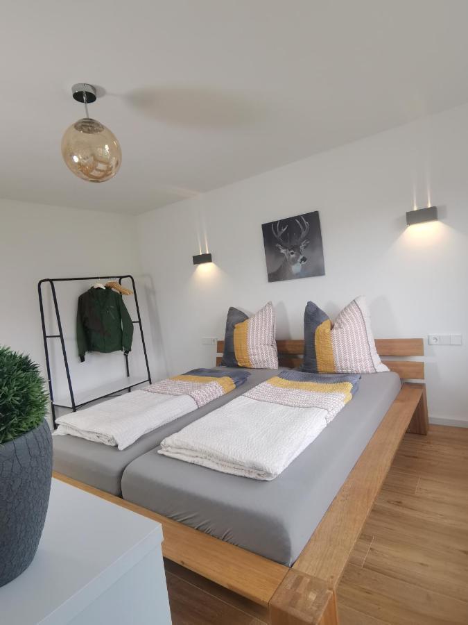Moderne Ferienwohnung Gartenblick Amtzell Exterior photo